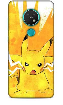 Trinetra Back Cover for Nokia 7.2 (Pikachu /Cartoon / Pokemon)