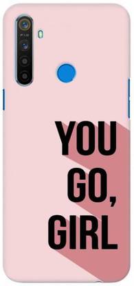 INKMESILLY Back Cover for Realme 5