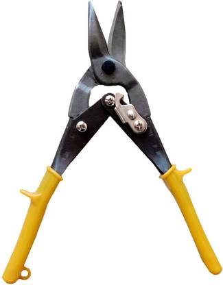 Inditrust Heavy Duty Sheet Metal Hand Steel Cutting Tin Snips Scissors Cutters S nippers Professional Metal Cutter Metal Cutter