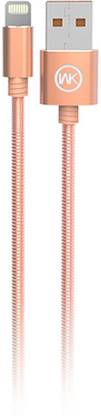 WK USB Type C Cable 2 A 20 m Kingkong Data Cable For Apple WDC-013 - Rose Golden