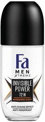 FA INVISIBLE POWER Deodorant Roll-on  -  For Men