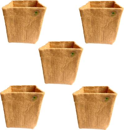 Green Dews JUTE GROW BAGS ECO-FRIENDLY & BIODEGRADABLE Grow Bag