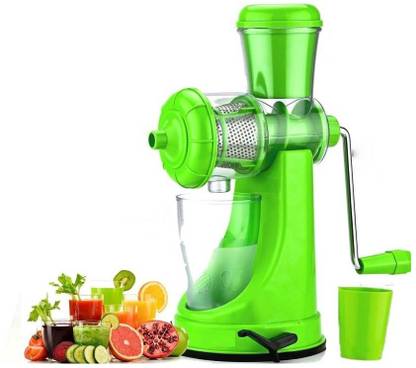 Dekmy Plastic Steel Hand Juicer Stainless Steel and plastic Fruit and Vegetable Hand Juicer Hand Juicer