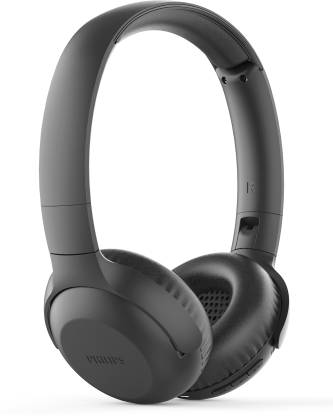 PHILIPS TAUH202 On Ear Wireless Bluetooth Headphones with Mic, Echo Cancellation Bluetooth Headset
