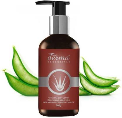 True Derma Essentials Aloe Vera - Moisturizing & Soothing Body Lotion