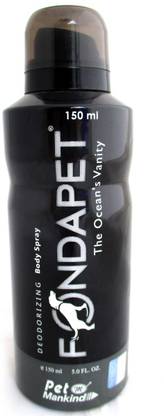 Pet Mankind ASIT K9 CLUB Fondapet Dog Body Spray, 150 ML Ocean Vanity Cologne