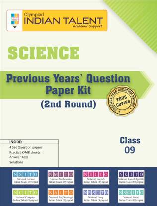 Indian Talent Olympiad Previous Year Science Question Papers Class 9 - Round 2