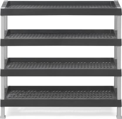Nilkamal Multi Rack 04 Plastic Wall Shelf