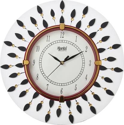 NIRVAHA Analog 33 cm X 33 cm Wall Clock
