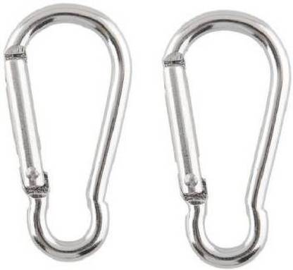 KRITIKA Stainless Steel Carabiner Spring Snap Link Hook Locking Carabiner