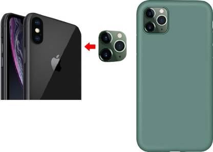 VONZEE Back Cover for Iphone XS Max Camera Lens Converter for iPhone XS Max to iPhone 11 Pro Max with Microfiber Case