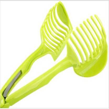 AGROBOTICS Tomato Slicer Lemon Cutter Handheld Round Fruits Tongs Fruits Vegetables Tools Lemon Slicer Vegetable & Fruit Slicer Vegetable & Fruit Slicer