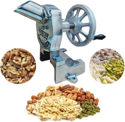 Air-ga Hand Operated Pista Badam Slicer Dry Fruit Slicer Cutting Machine Aluminium body Fruit Slicer