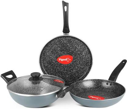 Pigeon Essentials Induction Bottom Non-Stick Coated Cookware Set