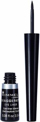 Rimmel London Exaggerate Liquid Eyeliner 100% Black 2.5 ml