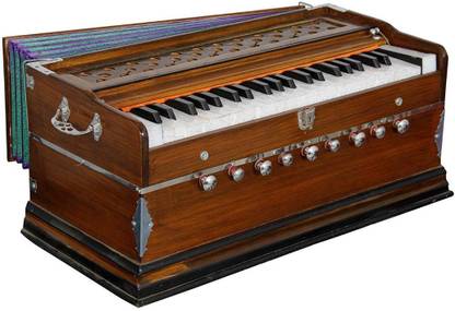 PAL Music House 9 stopper 42 keys Weight 8 Kg harmonium 3 1/4 Octave Hand Pumped Harmonium