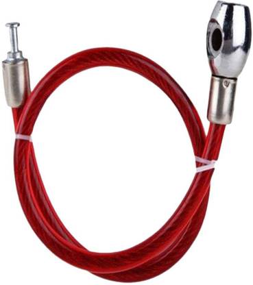 Naturalcreations Plastic, Steel Cable Lock For Helmet