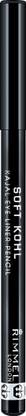 Rimmel London Soft Kohl Eye Liner Pencil -061-JET BLACK