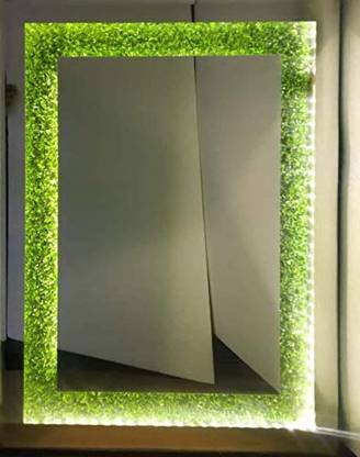 HIMANS Grass led mirror Decorative Mirror