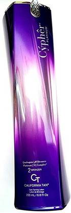 California Tan CYPHER Platinum Step 2 40X Bronzers Tanning Lotion