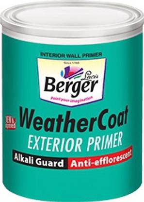 Berger weathercoat exterior 10L Acrylic Primer