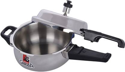 GARUDA OVERSEAS NRI series 1.5 L Outer Lid Induction Bottom Pressure Cooker