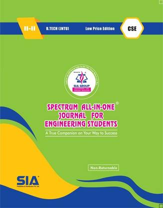 B.Tech II-Year II-Sem (CSE) JNTU-(Kakinada), ALL-IN-ONE Journal