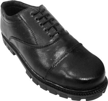 JK STEEL Steel Toe Genuine Leather Safety Shoe