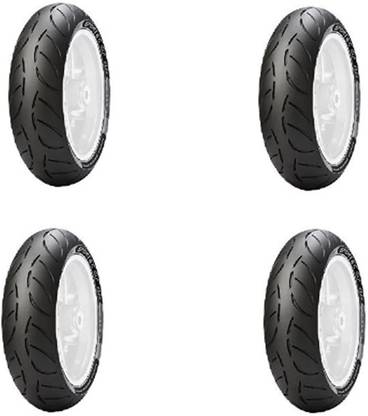Metzeler bike-98 120-70 zr17 -4 Front & Rear Two Wheeler Tyre