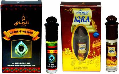 Almas Hajre e Aswad & Iqra Floral Attar