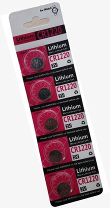 Lithium 100% Authentic CR 1220 3V Cell   Battery