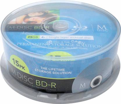Millenniata Inc. Blu-ray Recordable 25000