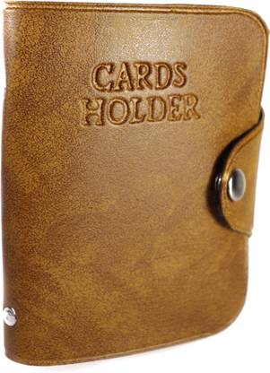 Definite Leatherette Business Card Holder 24 Slots 24 Card Holder