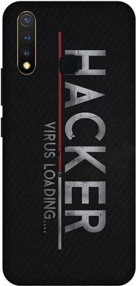 SAVETREE Back Cover for Vivo Y19 Printed Hacker Mobile Back Cover