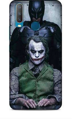 MAPPLE Back Cover for Vivo Y15 (Joker / Batman)
