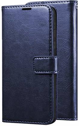 PAKME XUSIVE Flip Cover for Leather Wallet Flip Book Cover Case for Coolpad Note 5 - (Blue)