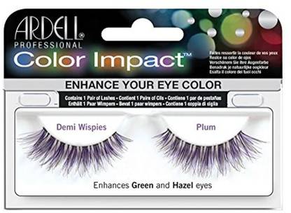 Ardell Color Impact Lashes, Demi Wispies Plum