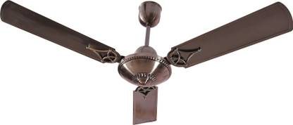 Breezalit Florence steel with 24 Months Warranty 1200 mm Ceiling Fan
