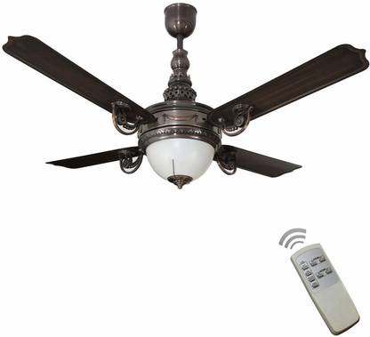 Breezalit Victorian-01-01-Black with 24 Months Warranty 1200 mm Ceiling Fan