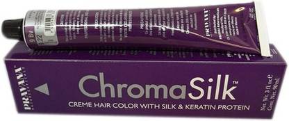 Pravana ChromaSilk Creme Hair Color with Silk & Keratin Protein , 9.22 Very Light Intense Beige Blonde