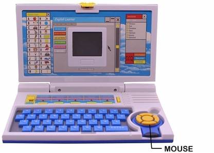 YAMAMA English Learner Educational Laptop for 20 Fun Activities Enhanced Skills of Children Premium Quality Kids