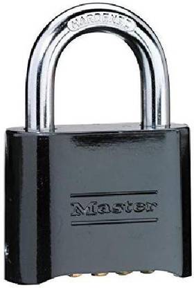 Master Lock Padlock, Set Your Own Combination Lock, 2 in. Wide, 178D Combination Lock
