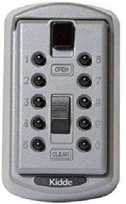 Kidde AccessPoint 001170 KeySafe Original Slimline Push Button Combination Lock
