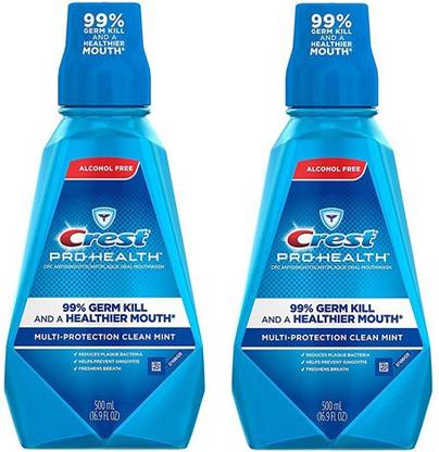Crest Pro Health Multi Protection Clean Mint Mouthwash - Mint