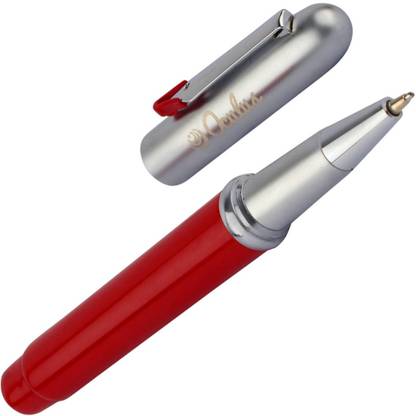 Oculus Swag 5514 Stylish Clip, Cap On/Off Magnetic mechanism with Titanium Steel Tip, Red with Silver Metallic Roller Ball Pen