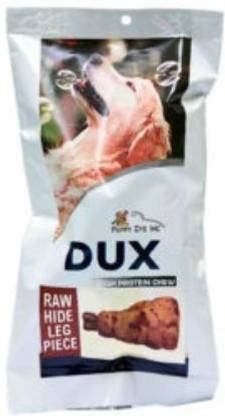 dux 300 g Model Name High Energy Protein Rawhide Leg Piece Pack of 2 combo pack Chicken Dog Chew