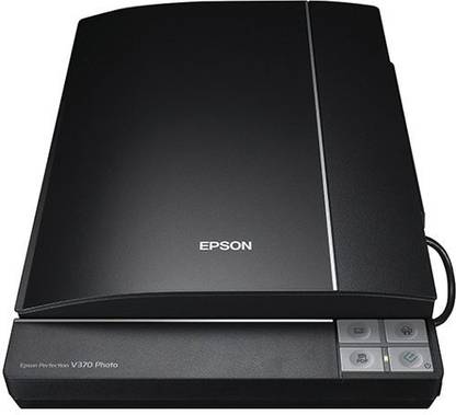 Epson Perfection V370 Photo Scanner Corded & Cordless Portable Scanner