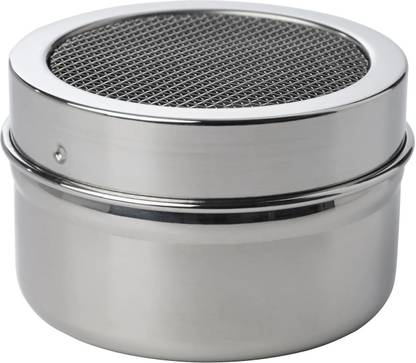 IKEA Shaker with Mesh Top Stainless Steel Sugar Sprinkler Shaker 100 gm