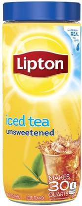 Lipton Ice Tea Unsweetened Bottle ( Imported ) Unflavoured Iced Tea Glass Bottle