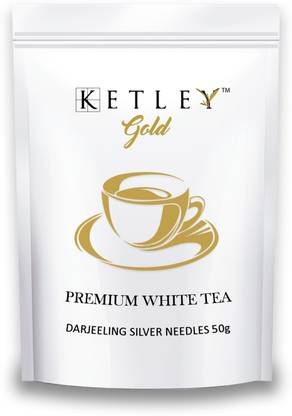 Ketley Gold Darjeeling Silver Needle 50g White Tea Pouch